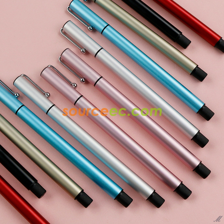 Customization Metal Gel Pen with Cap Promotional Products