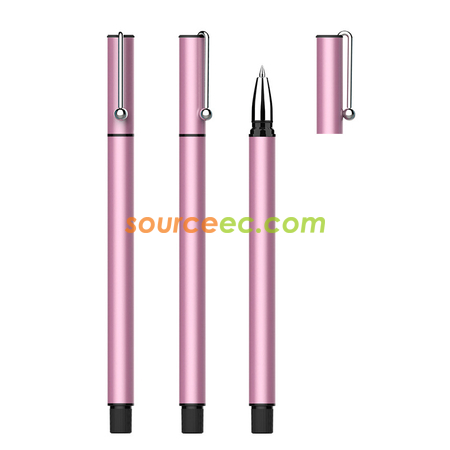 Customization Metal Gel Pen with Cap Promotional Products