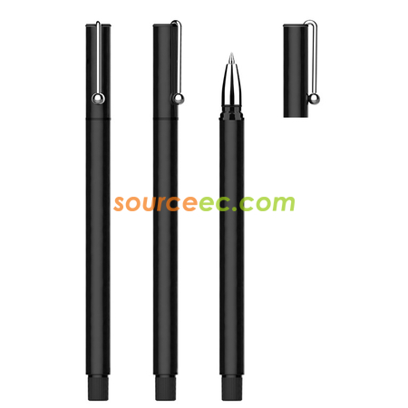 Customization Metal Gel Pen with Cap Promotional Products