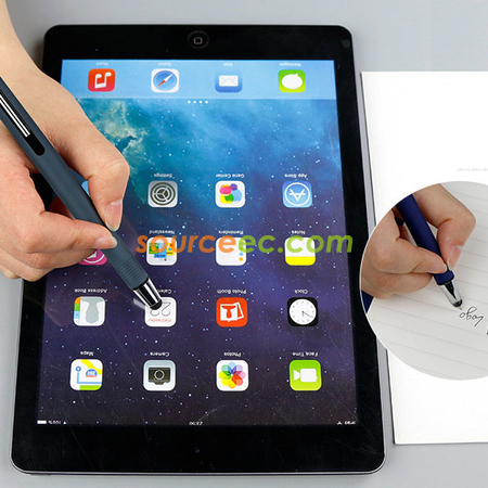 Customization 2-in-1 Ballpoint Pen with Stylus Promotional Products