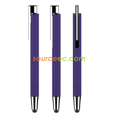 Customization 2-in-1 Ballpoint Pen with Stylus Promotional Products