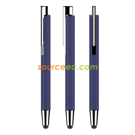 Customization 2-in-1 Ballpoint Pen with Stylus Promotional Products