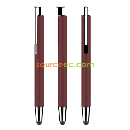 Customization 2-in-1 Ballpoint Pen with Stylus Promotional Products
