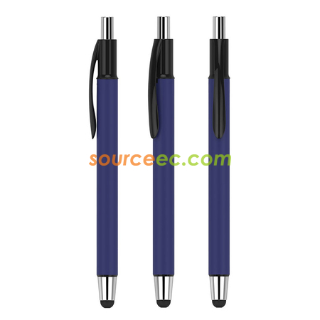 Customization 2-in-1 Ballpoint Pen with Stylus Promotional Products