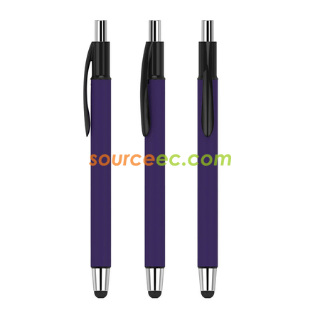 Customization 2-in-1 Ballpoint Pen with Stylus Promotional Products