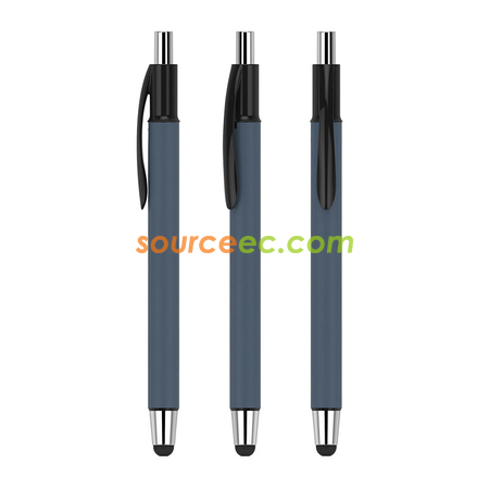 Customization 2-in-1 Ballpoint Pen with Stylus Promotional Products