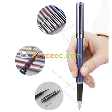 Customization Plastic Gel Pen with Cap Promotional Products
