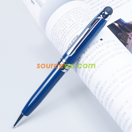 Customization 2-in-1 Metal Twist Ballpoint Pen with Stylus Promotional Products