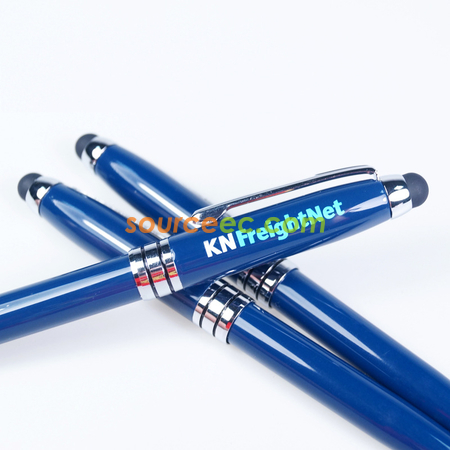 Customization 2-in-1 Metal Twist Ballpoint Pen with Stylus Promotional Products