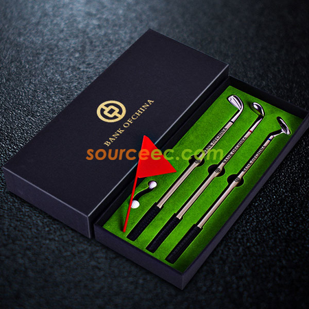 Customization Metal Pen Golf Set Promotional Products