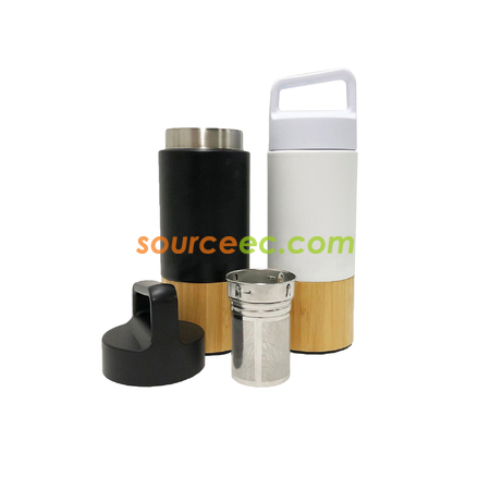 Customization Stainless Steel Bamboo Cup Promotional Products