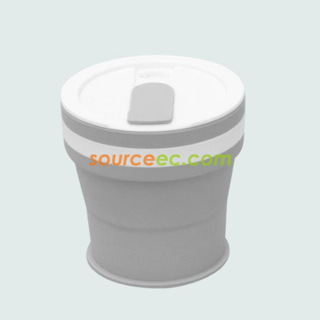 Customization 350ML Silicone Collapsible Coffee Cup Promotional Products