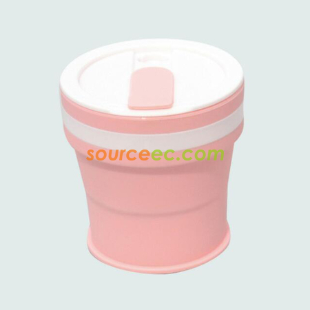 Customization 350ML Silicone Collapsible Coffee Cup Promotional Products