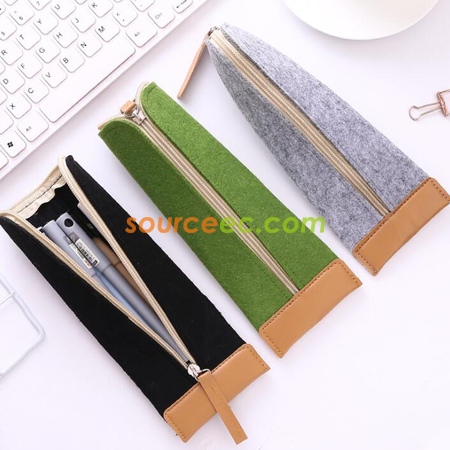 Customization Felt Pencil Case Promotional Products