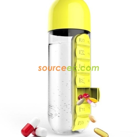 Customization Medicine Box Water Bottle Promotional Products