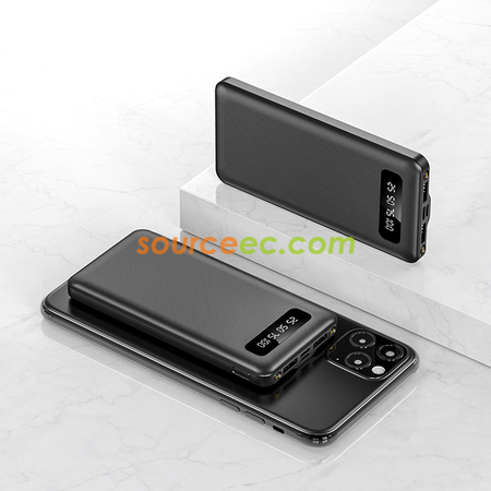 Customization 10000mAh Power Bank with In-Built Type C / Micro / Lightning Promotional Products