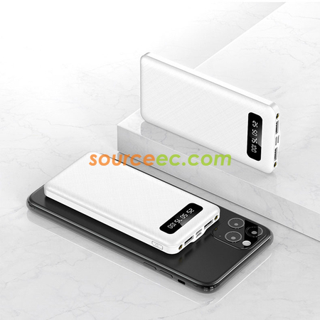 Customization 10000mAh Power Bank with In-Built Type C / Micro / Lightning Promotional Products