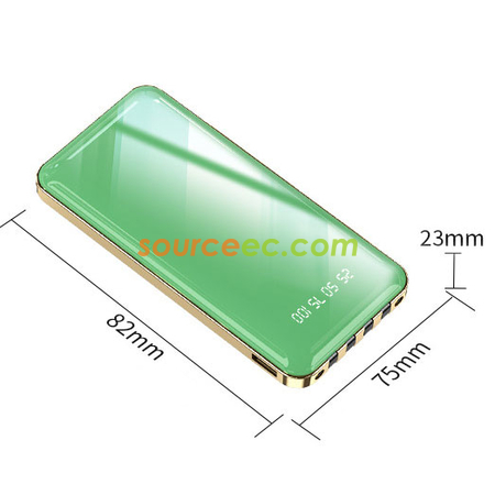 Customization 10000mAh Power Bank with In-Built Type C / Micro / Lightning Promotional Products