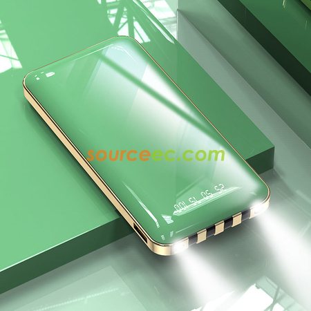 Customization 10000mAh Power Bank with In-Built Type C / Micro / Lightning Promotional Products