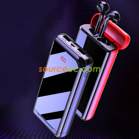 Customization Power Bank with Bluetooth Headset Promotional Products
