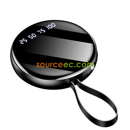 Customization 10000mAh Power Bank with In-Built Type C / Micro / Lightning Promotional Products