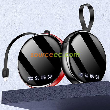Customization 10000mAh Power Bank with In-Built Type C / Micro / Lightning Promotional Products