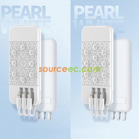 Customization Suction Power Bank with In-Built Type C / Micro Promotional Products