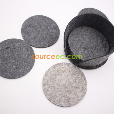 Customization Felt Set Coaster Promotional Products