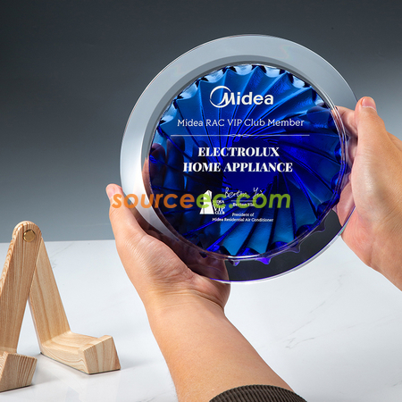 Customization Round Glazed Trophy Promotional Products