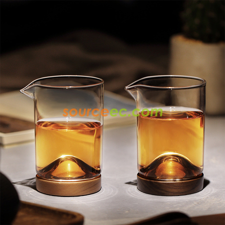 Customization Japanese Style Glass Tea Cup Promotional Products