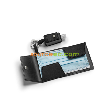 Customization PU Storage Bag For Hand Sanitizer And Mask Promotional Products