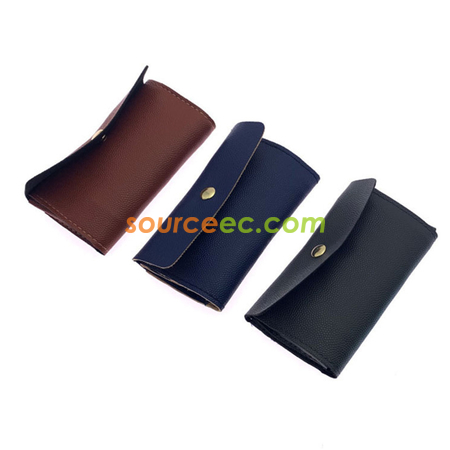 Customization PU Folding Mask Storage Clip Promotional Products