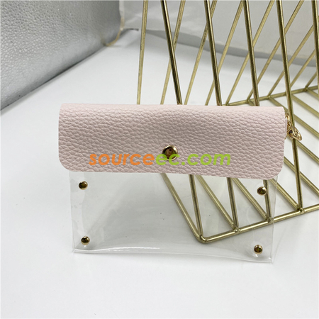 Customization Leather PVC Mask Storage Bag Promotional Products
