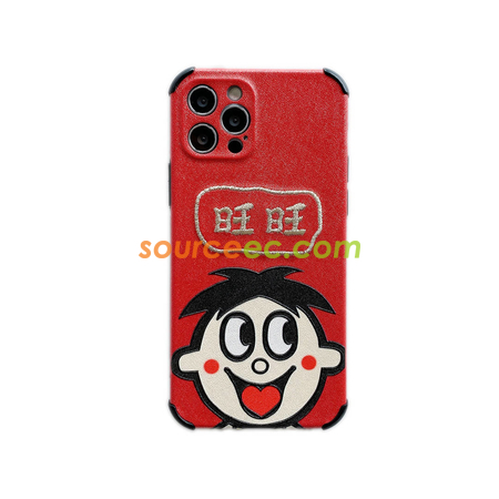 Customization Embossed embroidery phone case Promotional Products