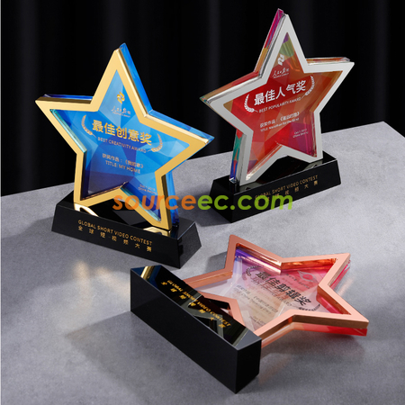 Customization Colorful Star Crystal Constellation Promotional Products