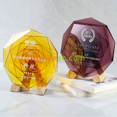 Customization Glass Crystal Seat Promotional Products