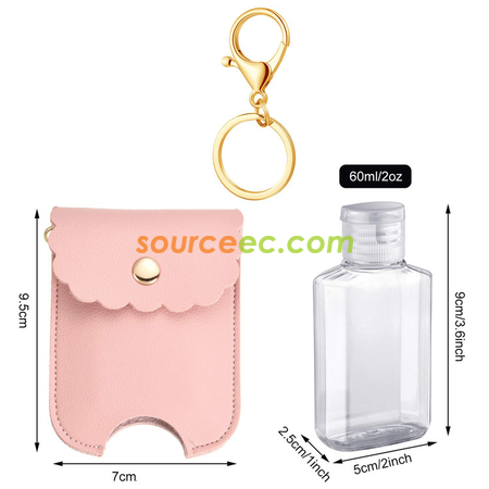 Customization Hand Sanitizer Leather Case Promotional Products