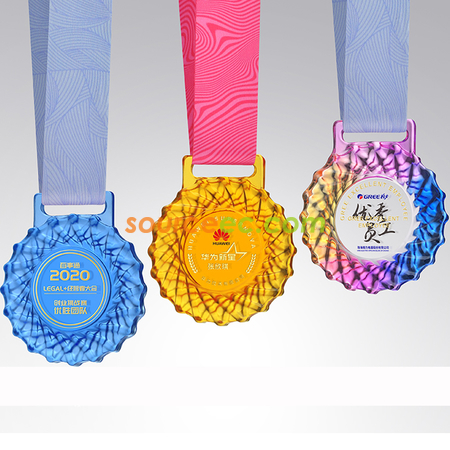Customization Colored Glaze Medals Promotional Products