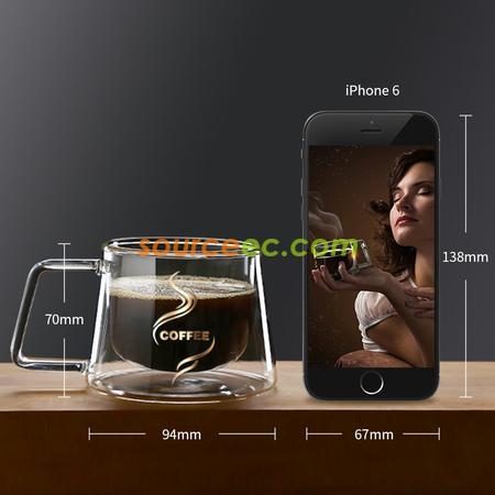 Customization Double Coffee Cup Promotional Products