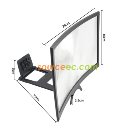 Customization 12 Inch 3D Phone Screen Magnifier Promotional Products