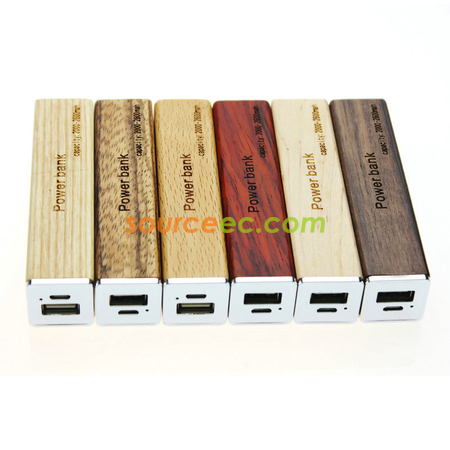 Customization Wooden Power Bank Promotional Products