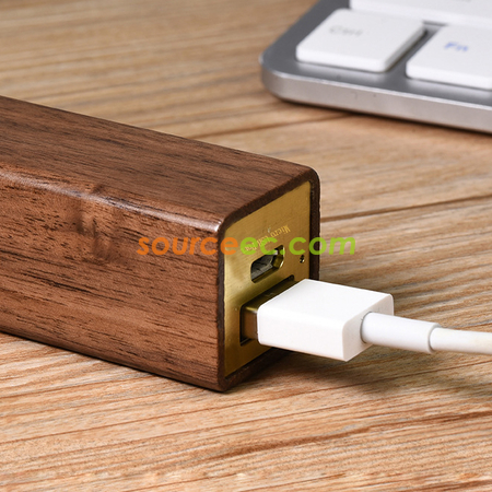 Customization Wooden Power Bank Promotional Products