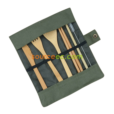 Customization Eco-friendly Tableware with Cotton Bag Promotional Products