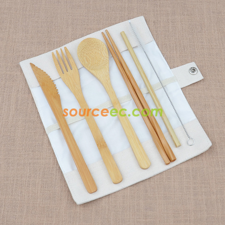 Customization Eco-friendly Tableware with Cotton Bag Promotional Products