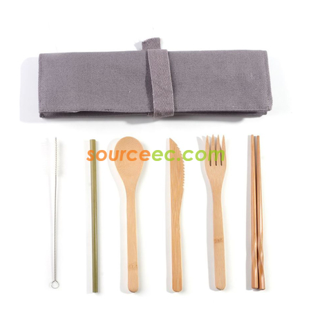 Customization Eco-friendly Tableware with Bag Promotional Products