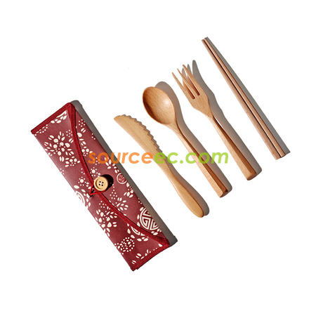 Customization Eco-friendly Tableware with Bag Promotional Products