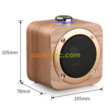 Customization Wooden Wireless Bluetooth Speaker Promotional Products