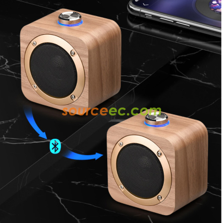Customization Wooden Wireless Bluetooth Speaker Promotional Products