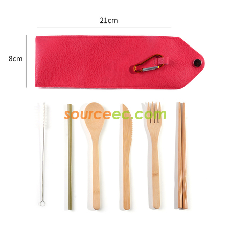 Customization Eco-friendly Tableware with Bag Promotional Products