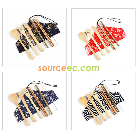 Customization Eco-friendly Tableware with Bag Promotional Products